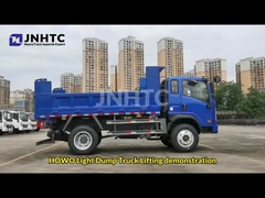 Howo Light Dump Truck Mining 6 Wheeler 5-8 Tonnes Cargo Express Trasporto Truck Prezzo