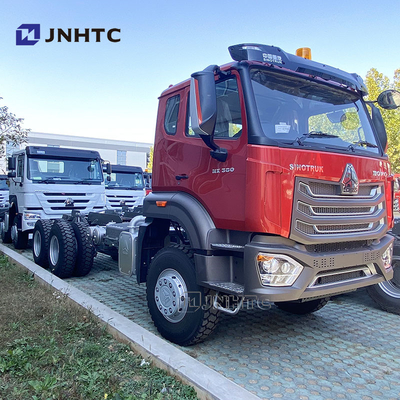 Howo NX Heavy Duty Dump Truck Chassis 6x4 380hp 10 ruote Chassis del camion tipper
