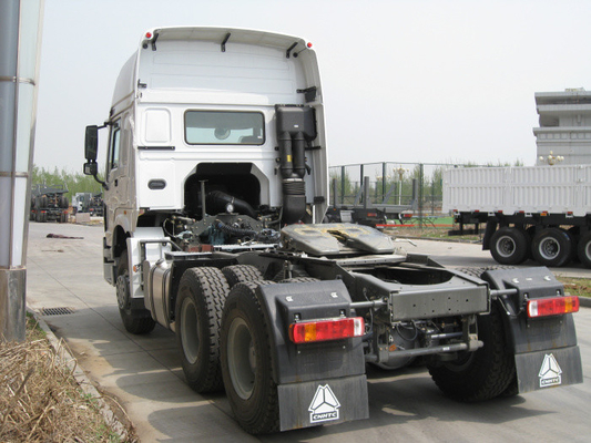HW79 i rimorchi bianchi 6x4 Sinotruk Howo7 10 del motore primo della cabina 371hp spinge