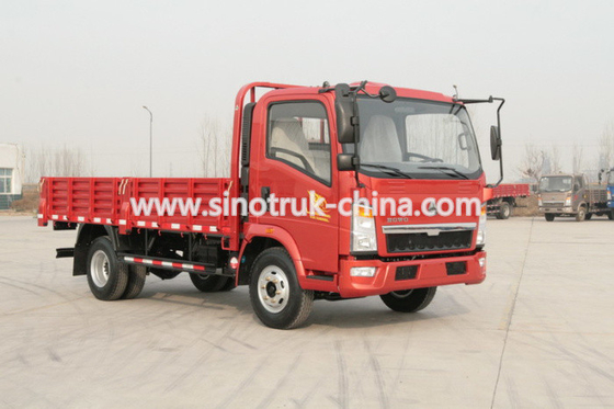 10 l'annuncio pubblicitario di bassa potenza delle ruote 4*2 trasporta 116hp su autocarro con il contenitore di carico di Dropside