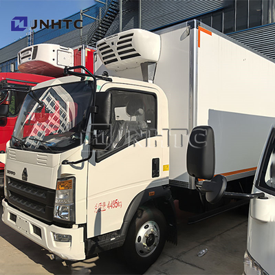 HOWO 6 ruote camion frigorifero piccolo camion frigorifero gelato trasporto congelatore furgone in vendita