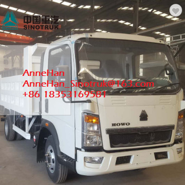 Metà di Liftting SINOTRUK Howo7 carico di bassa potenza dei camion LHD 4x2 116HP 5-7T di Euro3