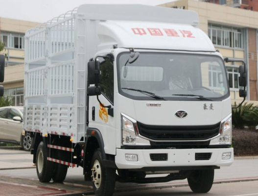 Camion 380hp del carico di SINOTRUK 4x4 una capacità di 40 tonnellate con l'alta carrozza della piattaforma HW76