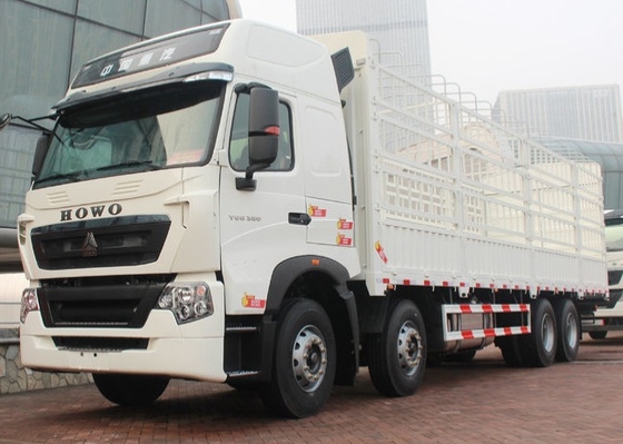 50 tonnellate di SINOTRUK HOWO A7 8x4 della scatola di camion del palo 336/371 di cavallo vapore