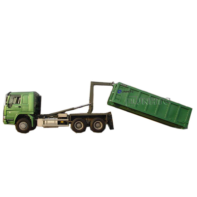 Camion di immondizia del rotolo del braccio di gancio di SINOTRUK HOWO 6x4 per i rifiuti residui dei rifiuti