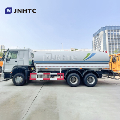 Ruote EURO2 6x4 del camion di serbatoio di acqua di Sinotruk HOWO 371hp 15000L 10