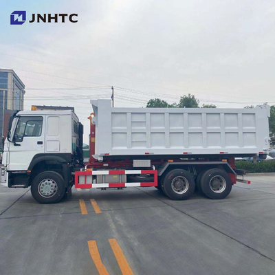 30T LHD Sinotruk 6x4 10 spinge il camion di immondizia dell'ascensore del gancio di Howo