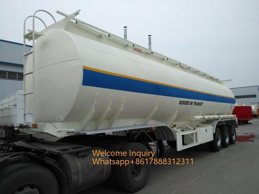 40000 - 60000 litri del serbatoio di combustibile dei semi di assi del rimorchio 3 per il diesel dell'olio di trasporto