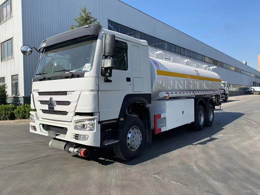 azionamento del camion cisterna 371hp LHD di 6x4 20000L Sinotruk Howo