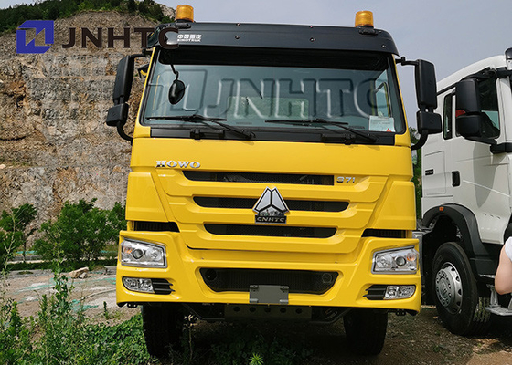 371HP Sinotruk HOWO 6X4 Tipper Truck Yellow 25 tonnellate