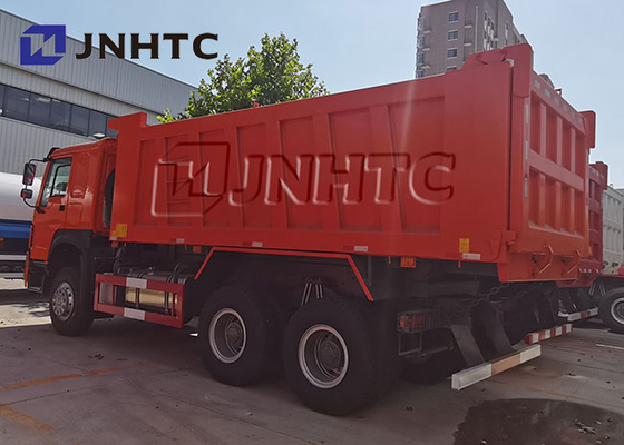 Autocarro con cassone ribaltabile arancio di Off Road 20 CBM Sinotruck HOWO 6x4