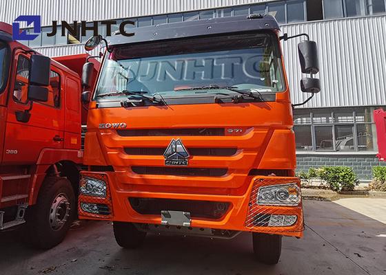 Autocarro con cassone ribaltabile arancio di Off Road 20 CBM Sinotruck HOWO 6x4