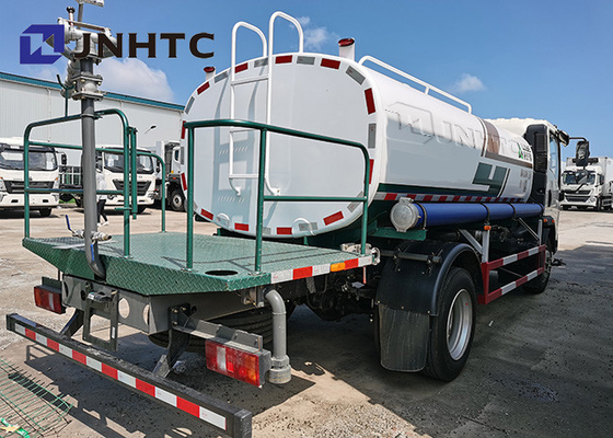 Camion 4x2 10cbm di Mini Sinotruk Howo Tanker Water