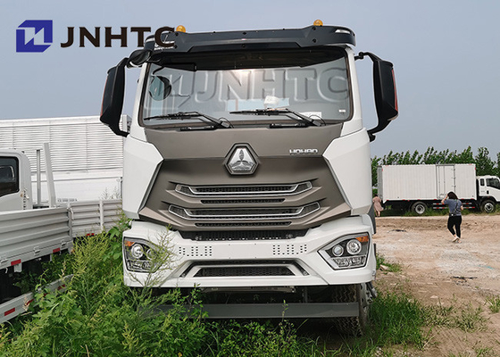 Camion posteriori piani 31tons Lhd di Sinotruk 8x4 Hohan con l'asse di sollevamento