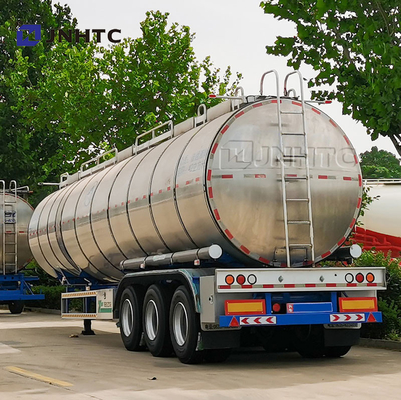 Rimorchio grezzo 45000L 50000Liters dei semi del serbatoio dell'olio dell'acqua della benzina di 3 assi