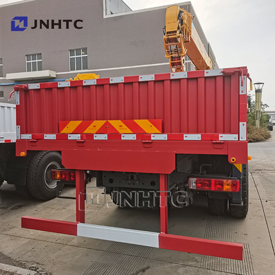 Howo 6x4 camion gru a braccio retto 10 ruote 340hp carico con camion gru
