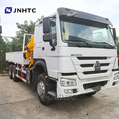 Granata a braccio pieghevole a rotazione completa 6x4 400cv 10-20T Cargo con gru
