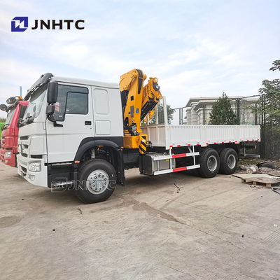 Granata a braccio pieghevole a rotazione completa 6x4 400cv 10-20T Cargo con gru