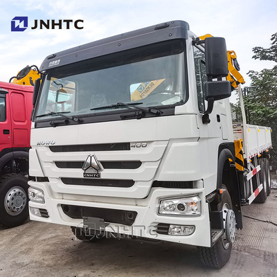 Granata a braccio pieghevole a rotazione completa 6x4 400cv 10-20T Cargo con gru