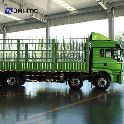Nuovo Shacman Fence Cargo Truck E3 8X4 380HP 400HP Euro 2 Cargo Truck in vendita