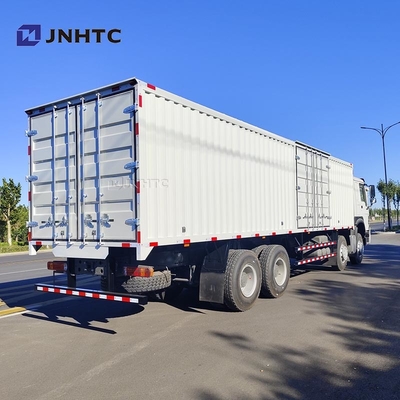 Sinotruk Howo Cargo Truck 7.2m Van Cargo Truck 8*4 400HP 12wheeler Miglior prodotto
