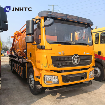 Nuovo camion aspirapolvere aspirapolvere cisterna camion Shancman L3000 4X2 245HP di alta qualità