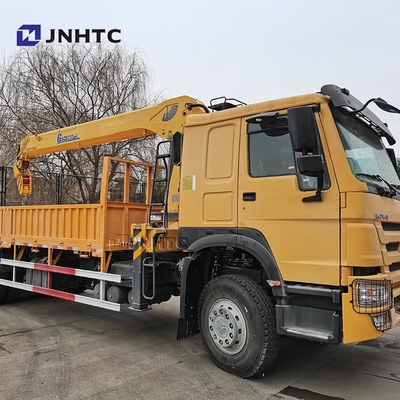Howo Straight Arm Cargo Con Cran Truck 6x4 10 Ruote 380hp 10T Buon Prezzo