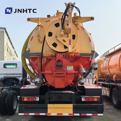 Howo TX Veicolo di aspirazione delle acque reflue Camioni pompatori delle acque reflue Nuovi 16m3 6X4 10 Ruote 350 CV