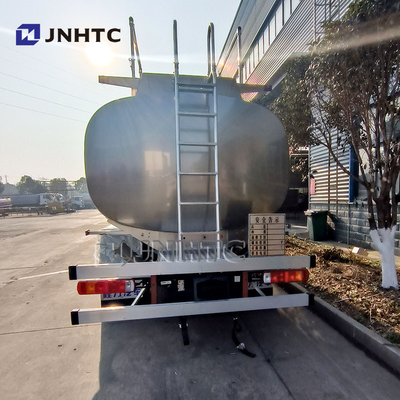 FAW Fuel Tank Truck Oil Tanker 4X2 5M3 6 ruote resistente alle intemperie con struttura in acciaio