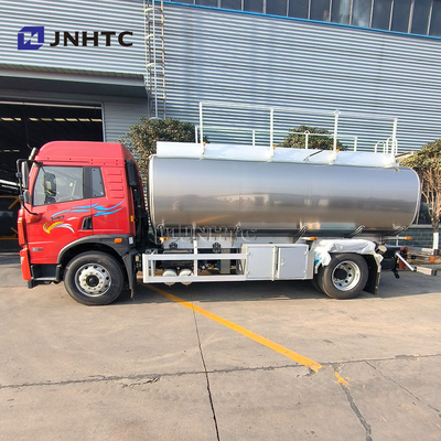 FAW Fuel Tank Truck Oil Tanker 4X2 5M3 6 ruote resistente alle intemperie con struttura in acciaio