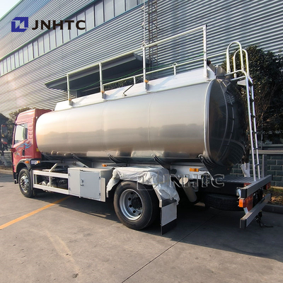 FAW Fuel Tank Truck Oil Tanker 4X2 5M3 6 ruote resistente alle intemperie con struttura in acciaio