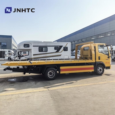 Howo Flatbed Wrecker 4*2 3tons 5 Ton 160HP Road Recovery Wrecker Truck Buon prezzo