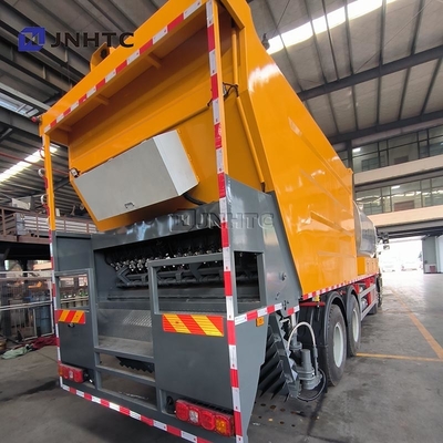 Shacman M3000 Chassis del camion di scarico con veicolo di sigillamento sincrono della ghiaia 8x4 375HP 12 ruote