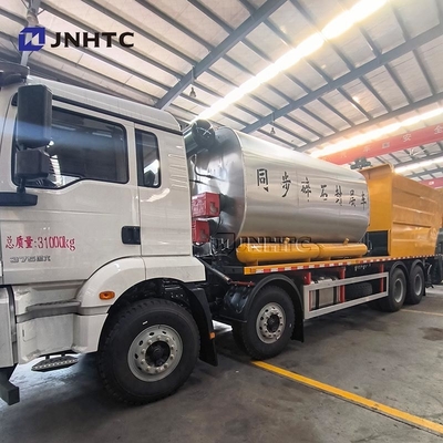 Shacman M3000 Chassis del camion di scarico con veicolo di sigillamento sincrono della ghiaia 8x4 375HP 12 ruote