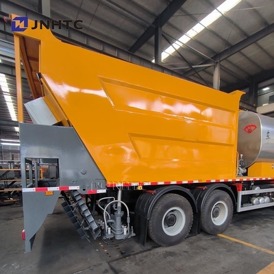 Shacman M3000 Chassis del camion di scarico con veicolo di sigillamento sincrono della ghiaia 8x4 375HP 12 ruote