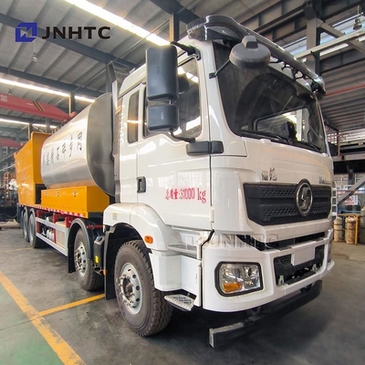 Shacman M3000 Chassis del camion di scarico con veicolo di sigillamento sincrono della ghiaia 8x4 375HP 12 ruote