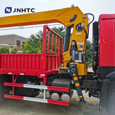 HOWO Camione gru con braccio di trazione 6X4 10 ruote 340 CV 10 tonnellate Camione merci con gru
