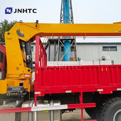 HOWO Camione gru con braccio di trazione 6X4 10 ruote 340 CV 10 tonnellate Camione merci con gru