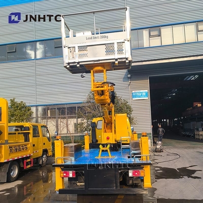 Camion operativo ad alta quota 4x2 12m 18m Telescopic Boom Aerial Platform Truck