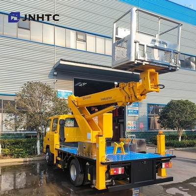 Camion operativo ad alta quota 4x2 12m 18m Telescopic Boom Aerial Platform Truck