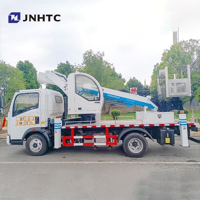 HOWO 4x2 20m Camione Piattaforma di lavoro aerea montata Piattaforma di lavoro aerea pieghevole Knuckle Boom Camione
