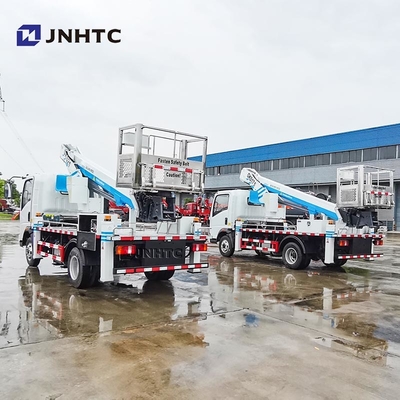 HOWO 4x2 20m Camione Piattaforma di lavoro aerea montata Piattaforma di lavoro aerea pieghevole Knuckle Boom Camione