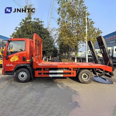 Buon prezzo HOWO Wrecker Truck 4X2 165 HP Mini Camioneta Flatbed Cargo With Ladder Truck