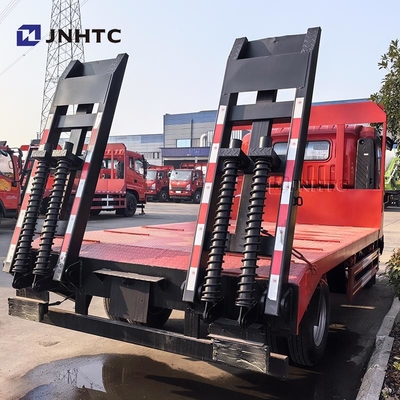 Buon prezzo HOWO Wrecker Truck 4X2 165 HP Mini Camioneta Flatbed Cargo With Ladder Truck