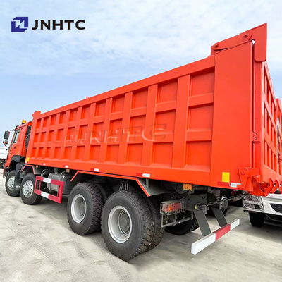 Sinotruk Howo Dump Truck 400HP 12 Wheeler 20 Cubic Tipper Trucks per lavori di costruzione