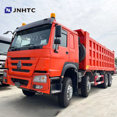 Sinotruk Howo Dump Truck 400HP 12 Wheeler 20 Cubic Tipper Trucks per lavori di costruzione