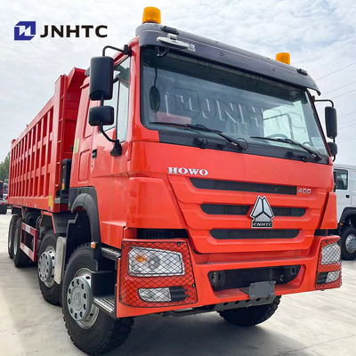Sinotruk Howo Dump Truck 400HP 12 Wheeler 20 Cubic Tipper Trucks per lavori di costruzione