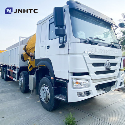 Sinotruk Howo Cran Truck 8X4 10Tons Cargo con gru pieghevole 16 ruote 400hp In vendita