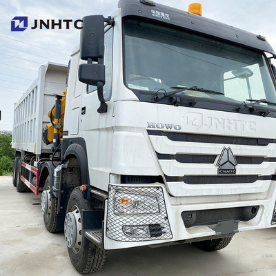 Hot Sinotruk Howo Cran Truck 8X4 10Tons Cargo con gru pieghevole 16 ruote Miglior prezzo
