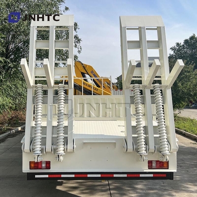 HOWO Cargo Cargo Camion gru montata Camion gru 290HP 5Ton Camion merci a piatta piastra